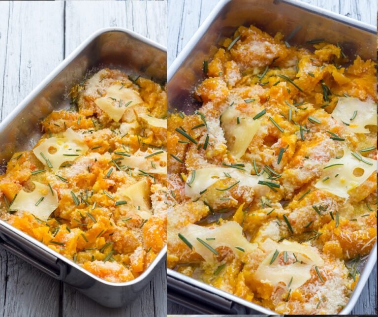 Baked Pumpkin Cheese Casserole