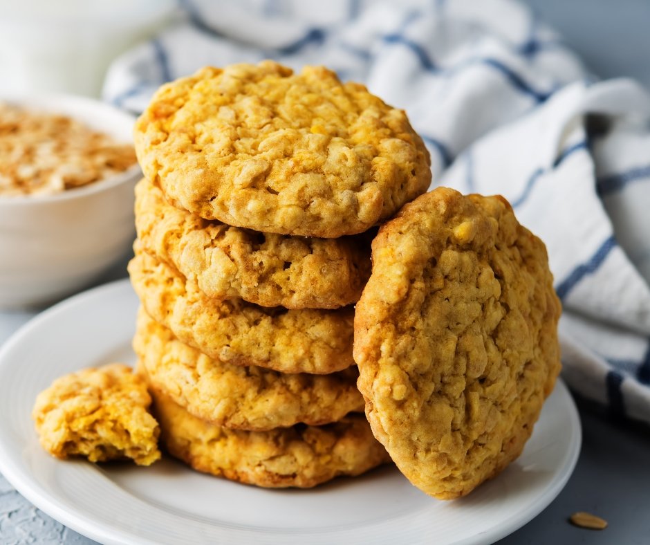 Pumpkin Oatmeal Cookies