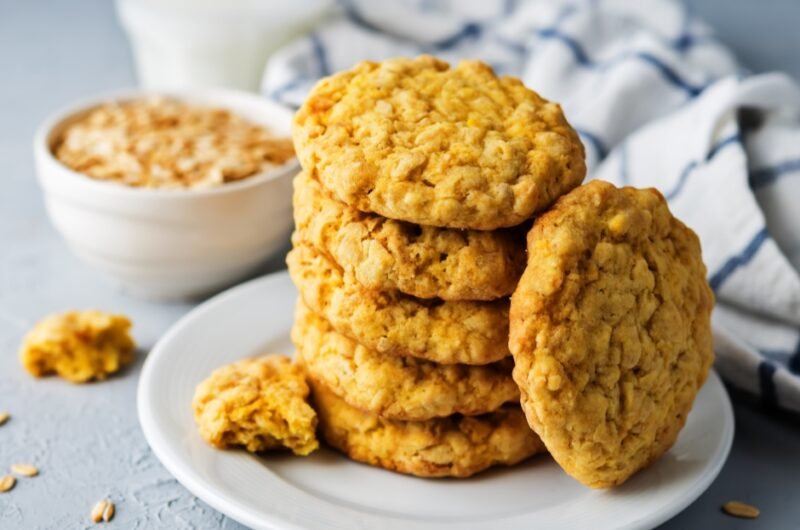 Pumpkin Oatmeal Cookies