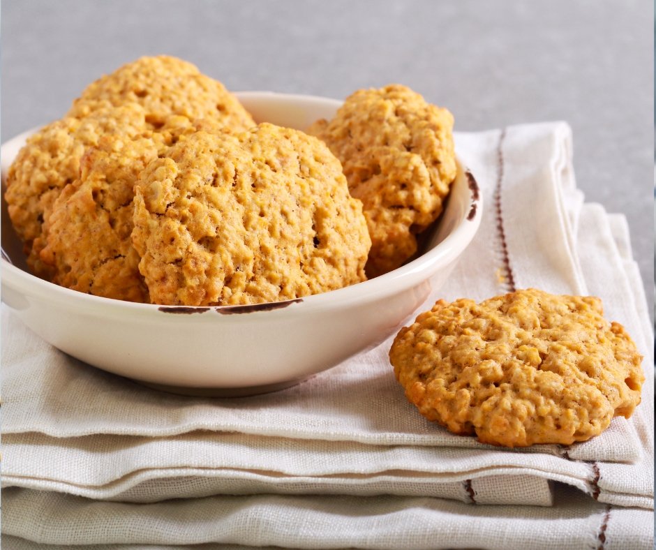 Pumpkin Oatmeal Cookies