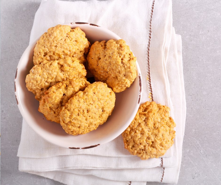 Pumpkin Oatmeal Cookies