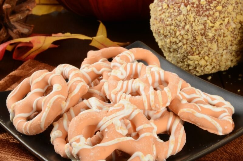 Pumpkin Pie Pretzel Bites