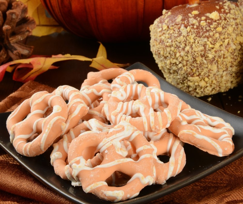 Pumpkin Pie Pretzel Bites