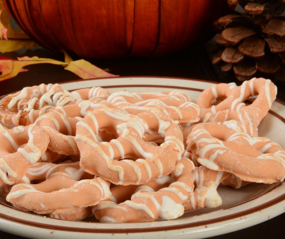 Pumpkin Pie Pretzel Bites