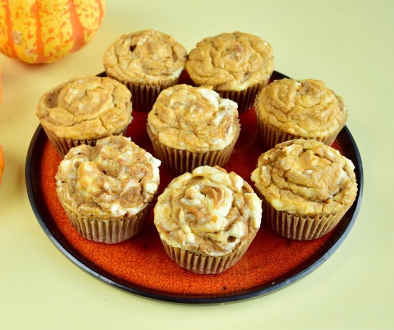Pumpkin Puree Cream Cheese Muffins