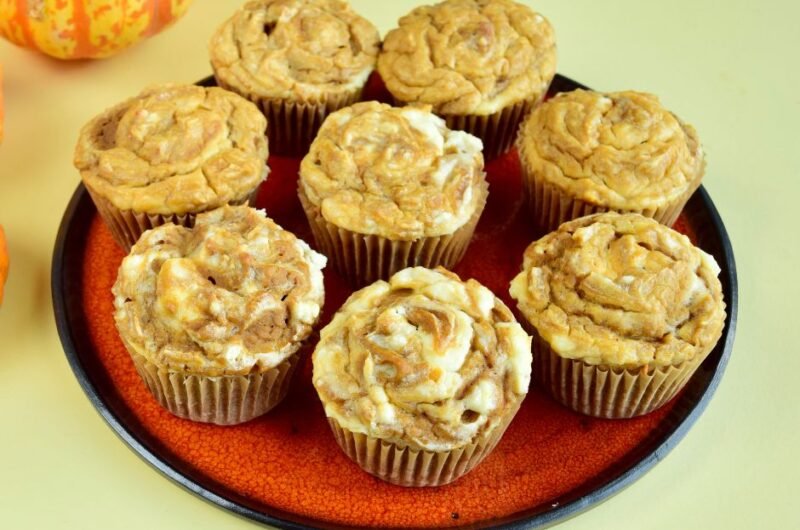 Pumpkin Puree Cream Cheese Muffins