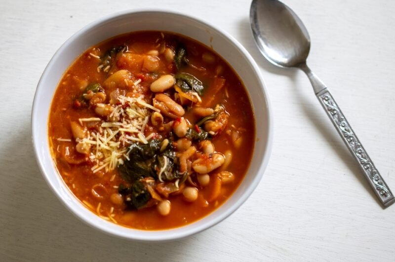 Ribollita (Tuscan Bean and Spinach Soup)