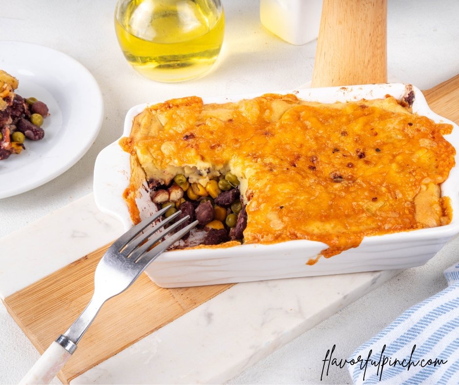 Vegan Shepherd’s Pie with Mashed Potatoes