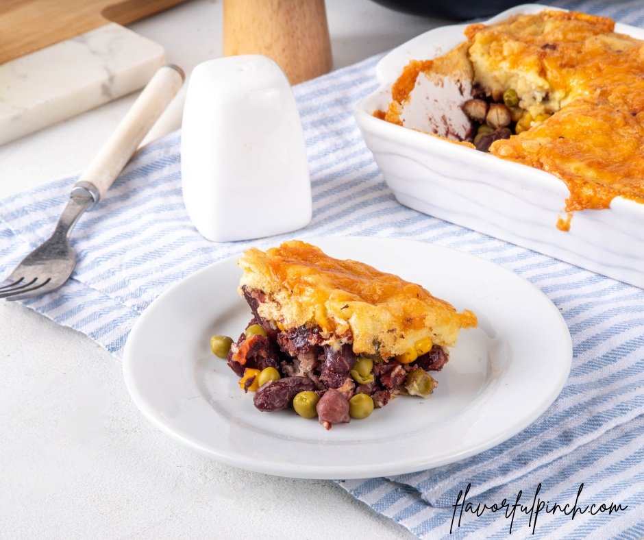 Vegan Shepherd's Pie with Mashed Potatoes