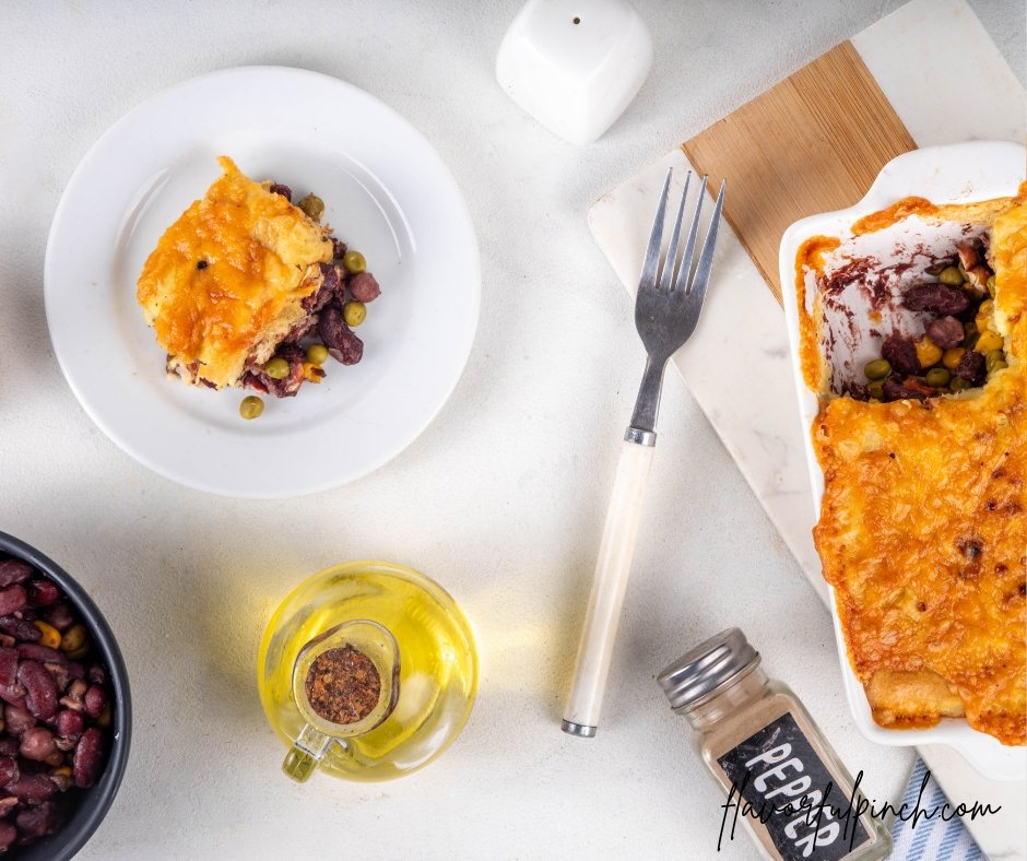 Vegan Shepherd's Pie with Mashed Potatoes