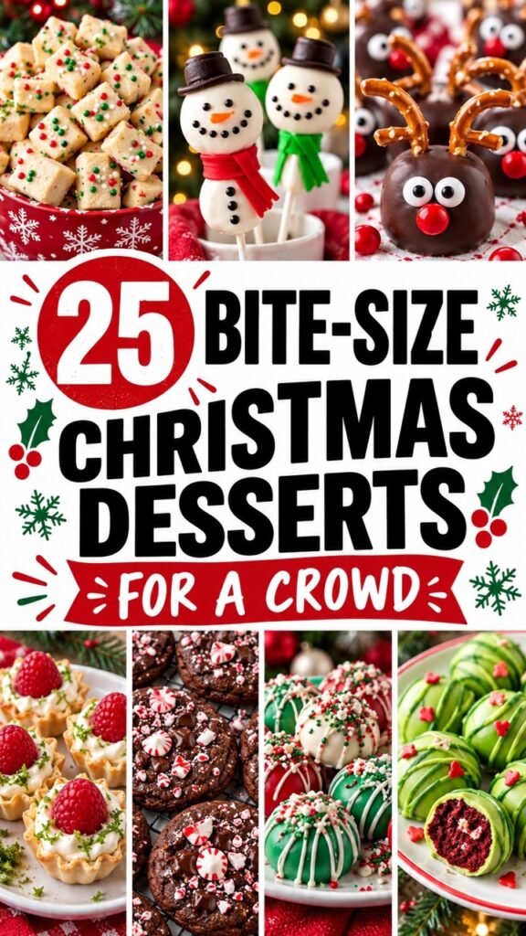 Bite-Size Christmas Desserts