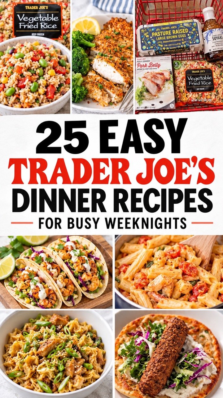 25 EASY TRADER JOE’S DINNER IDEAS FOR BUSY WEEKNIGHTS