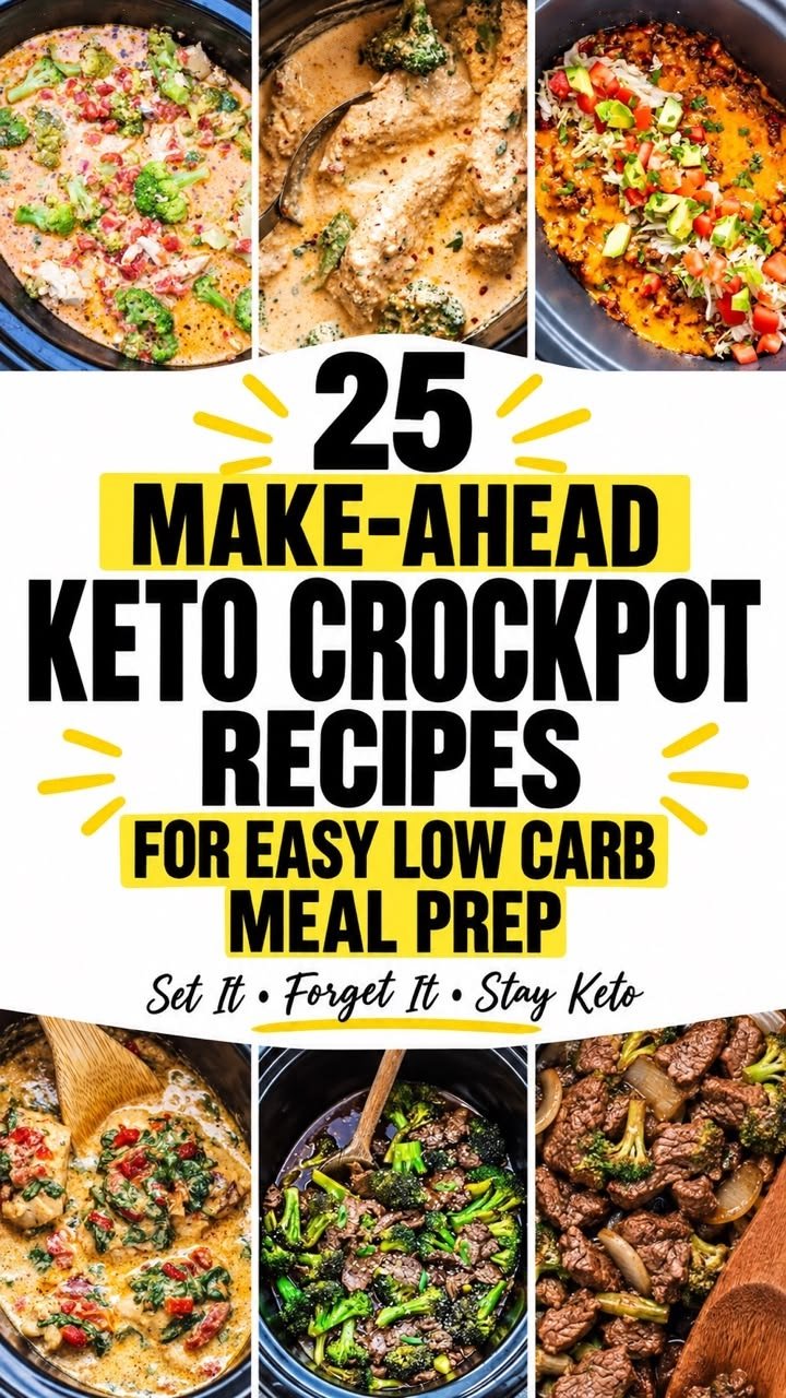 25 AMAZING KETO CROCKPOT RECIPES FOR EASY LOW CARB DINNERS