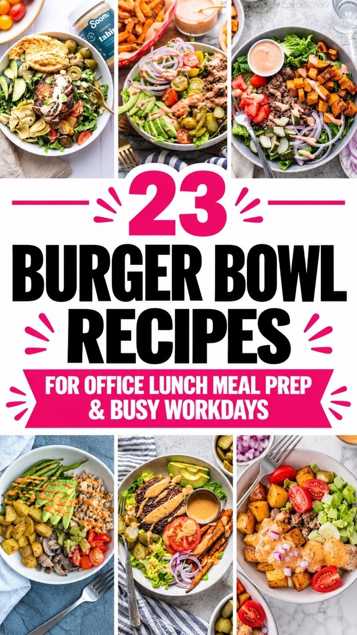 23 BURGER BOWL RECIPES THAT TASTE LIKE YOUR FAVORITE BURGER, NO BUN NEEDED