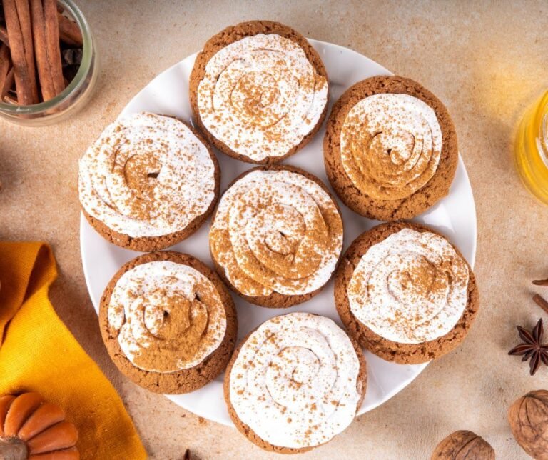 Pumpkin Pie Crumble Cookies