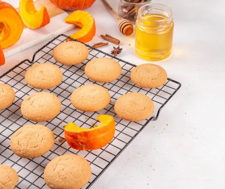 Homemade Autumn Pumpkin Spice Cookies