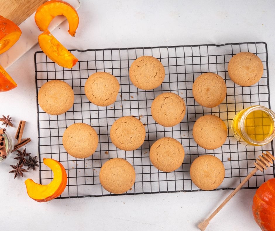 Homemade Autumn Pumpkin Spice Cookies