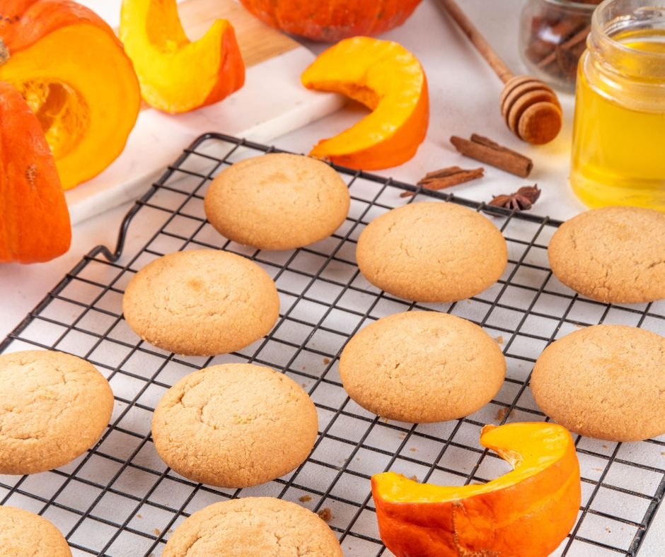 Homemade Autumn Pumpkin Spice Cookies