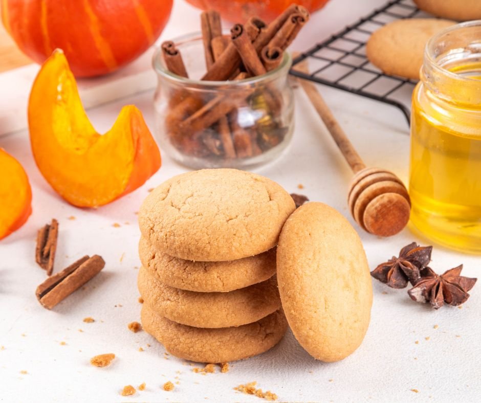Homemade Autumn Pumpkin Spice Cookies