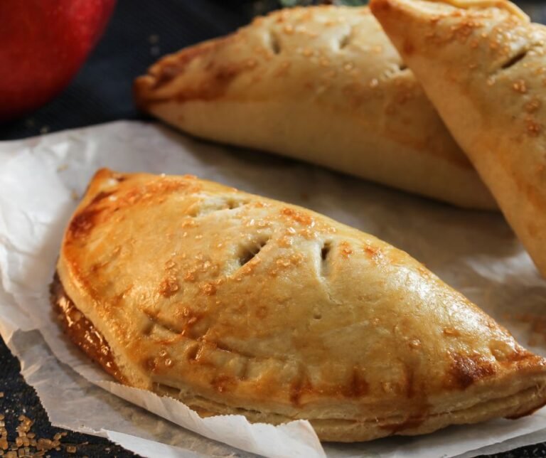 Homemade Sourdough Discard Apple Hand Pies
