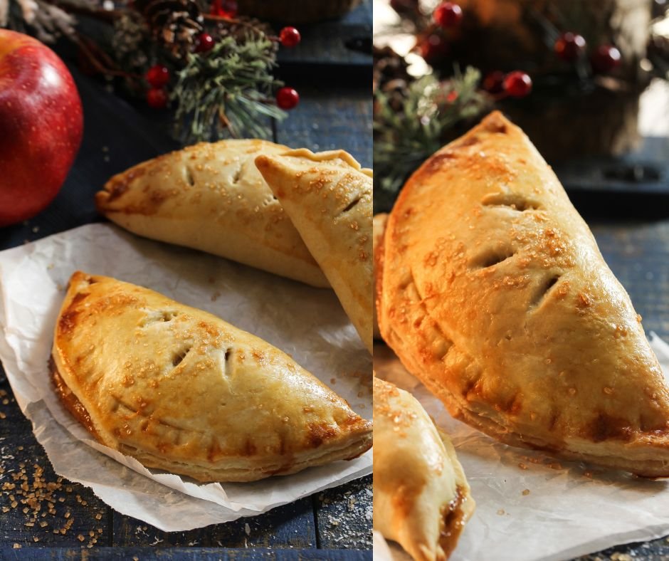 Homemade Sourdough Discard Apple Hand Pies