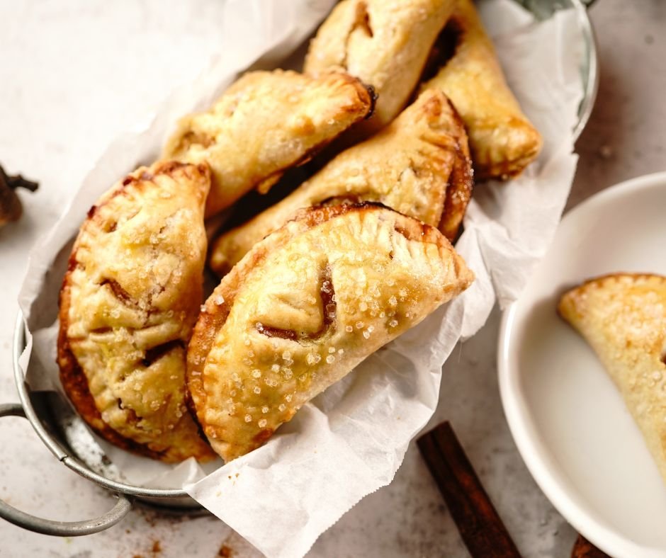Homemade Sourdough Discard Apple Hand Pies