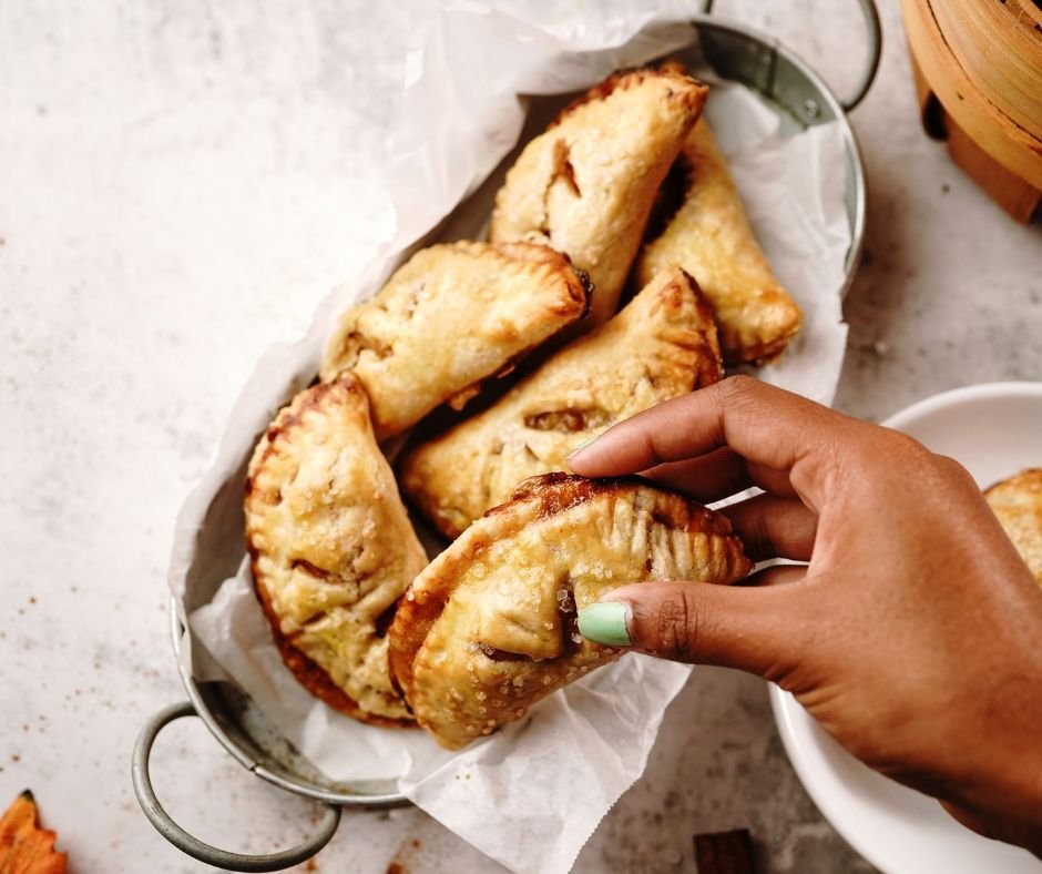 Homemade Sourdough Discard Apple Hand Pies
