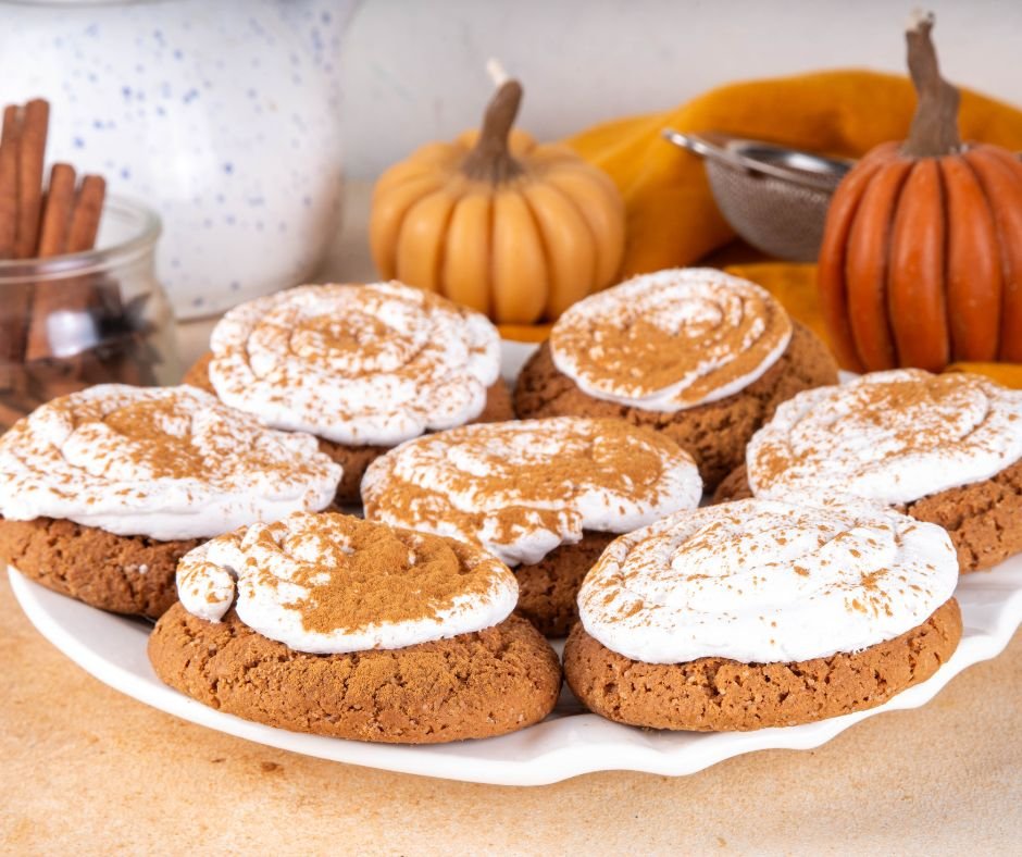 Pumpkin Pie Crumbl Cookies (Homemade Copycat Recipe)