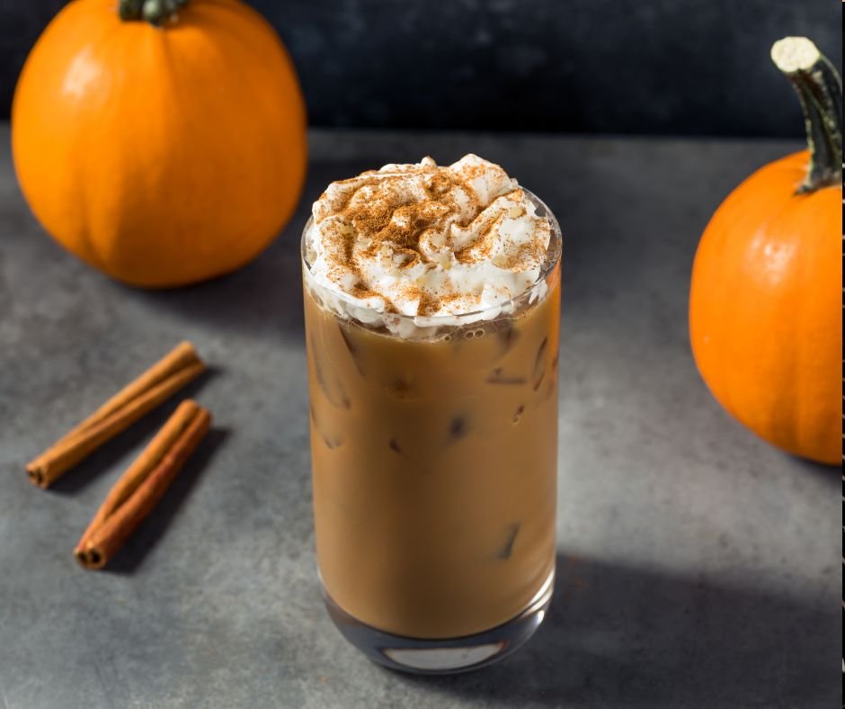 Refreshing Cold Pumpkin Spice Iced Latte