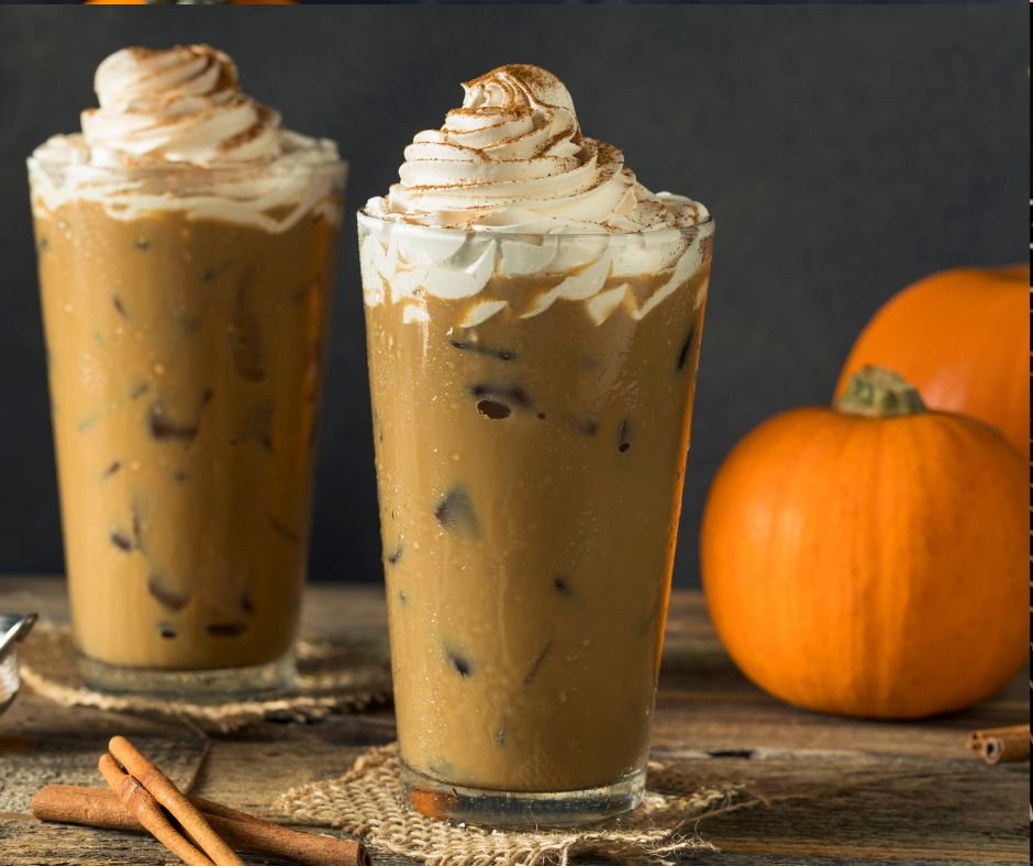 Refreshing Cold Pumpkin Spice Iced Latte