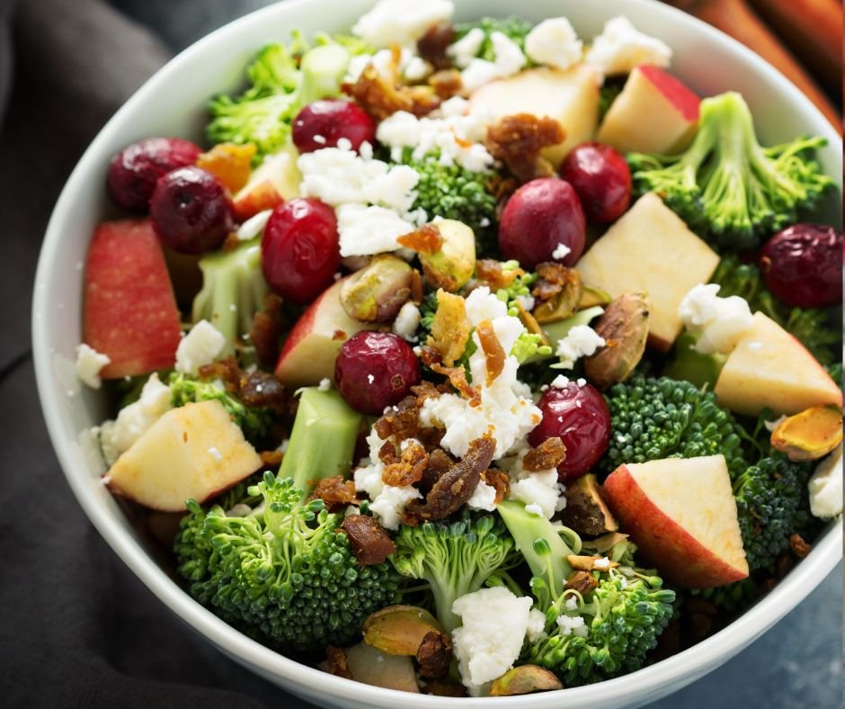 Honeycrisp Apple Broccoli Salad
