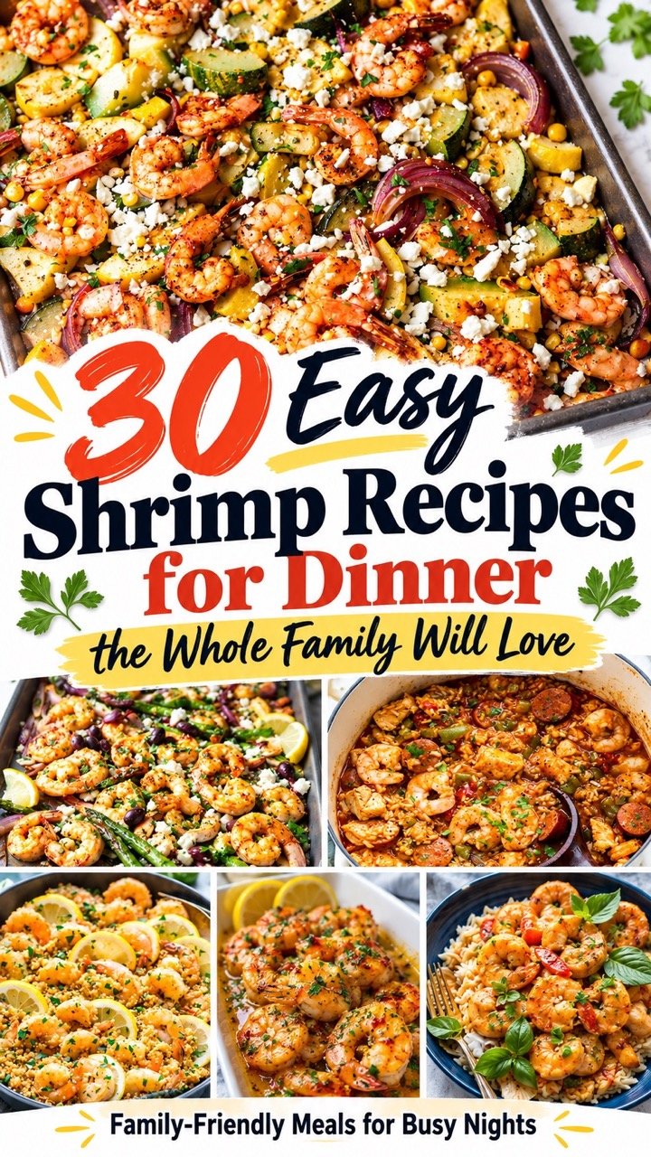 30 EASY SHRIMP DINNER RECIPES THE WHOLE FAMILY WILL LOVE