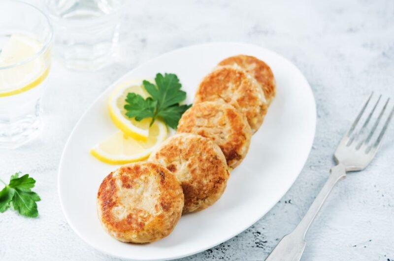 Canned Tuna and Potato Patties (Air Fryer, Oven Baked, or Pan Fried)