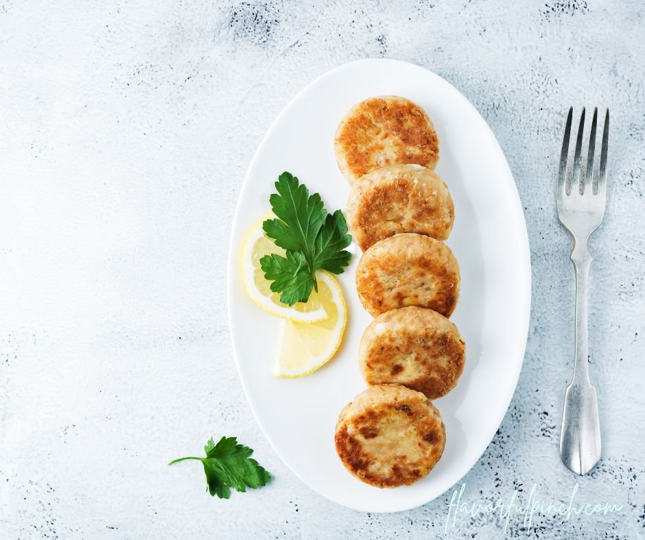 Canned Tuna and Potato Patties (Air Fryer, Oven Baked, or Pan Fried)