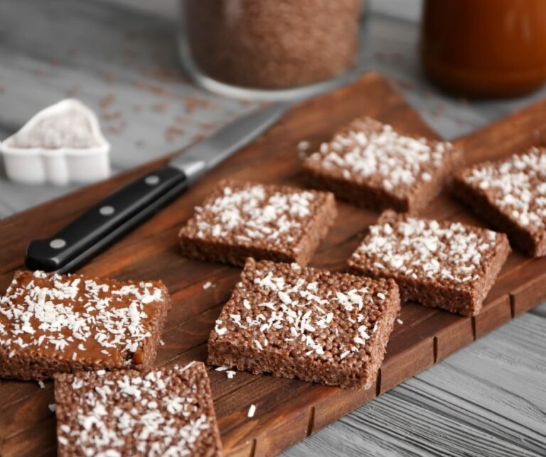 Chocolate Rice Crispy Dessert