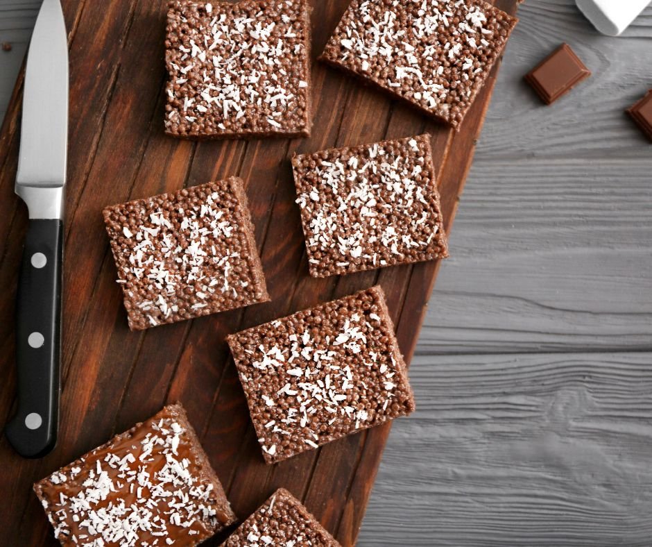 Chocolate Rice Crispy Dessert