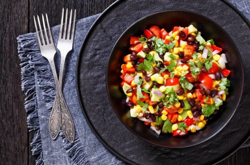 Texas Cowboy Caviar with Canned Ingredients