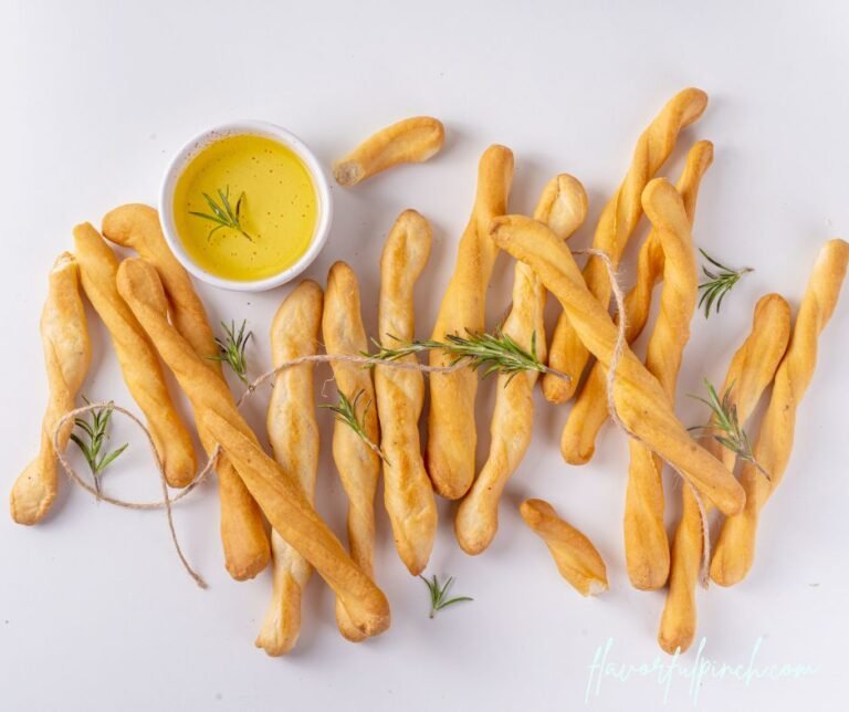 Homemade Grissini Breadsticks