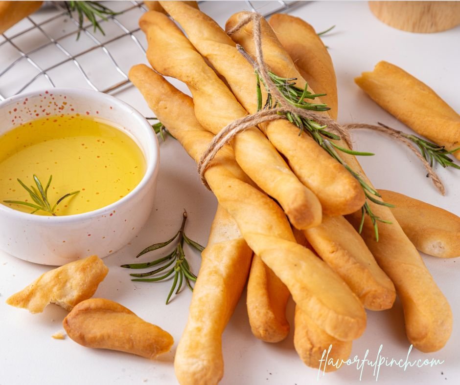 Homemade Grissini Breadsticks