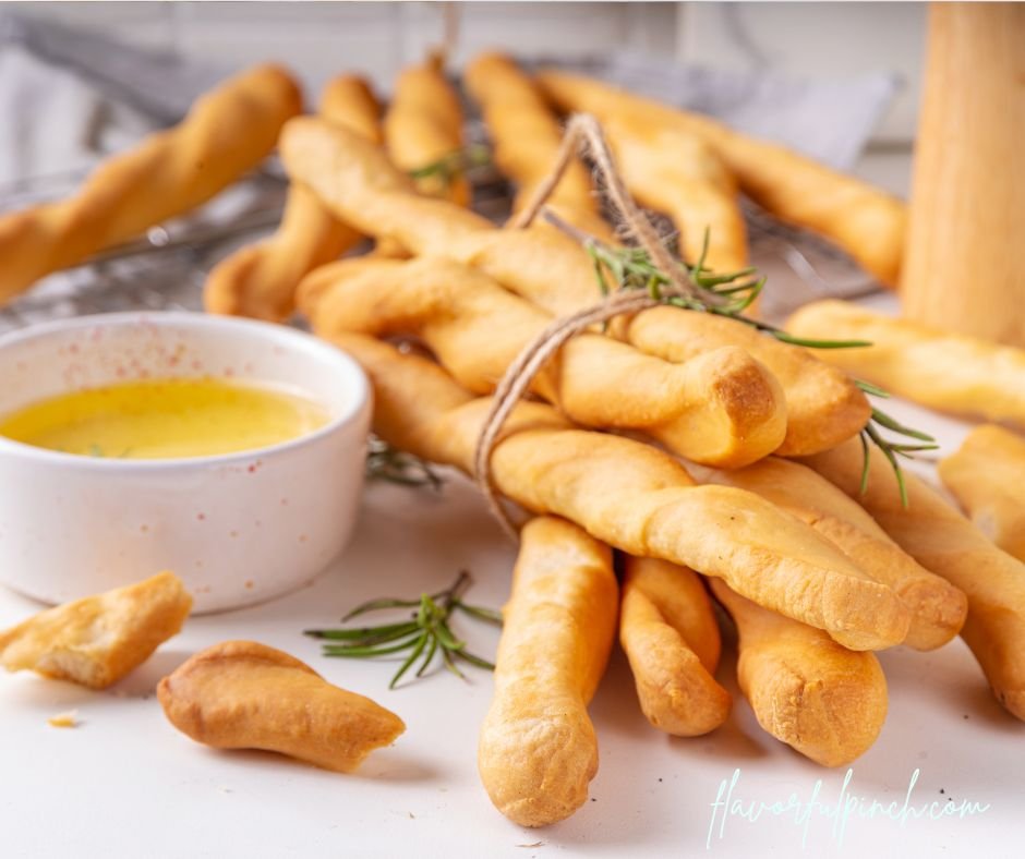 Homemade Grissini Breadsticks