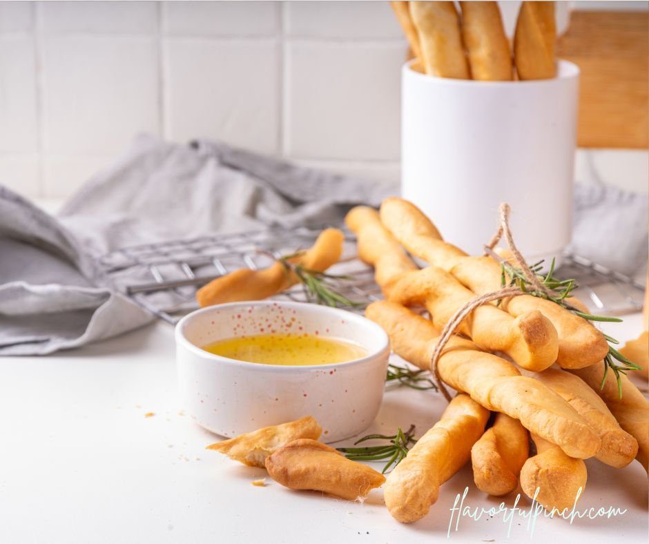 Homemade Grissini Breadsticks