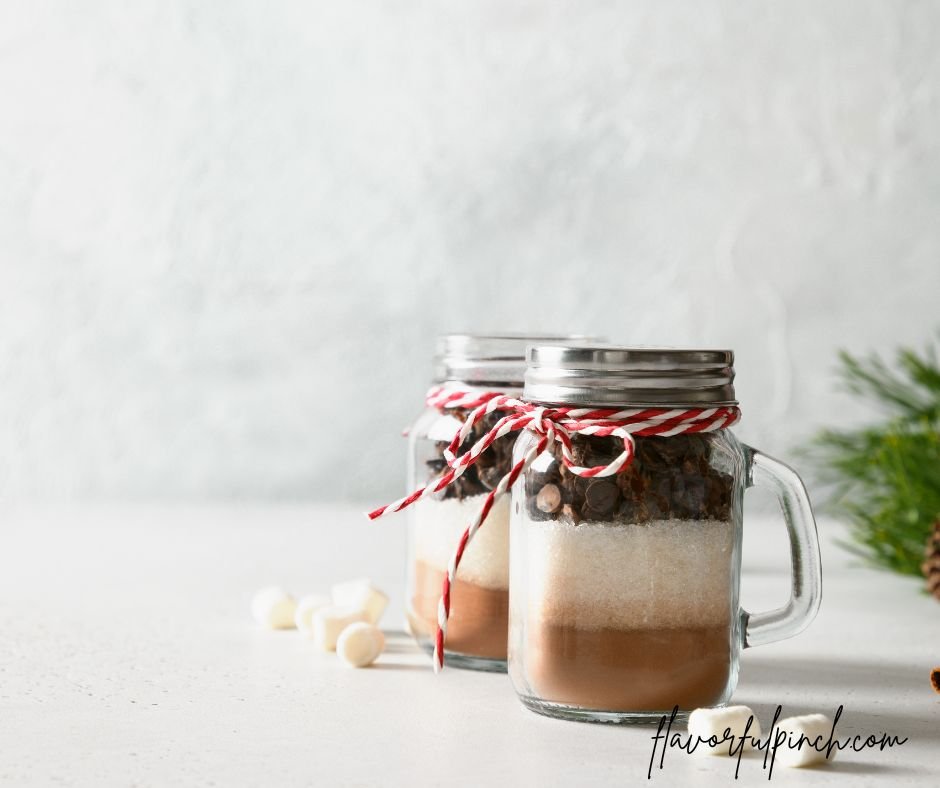 Homemade Hot Chocolate Mix in a Jar