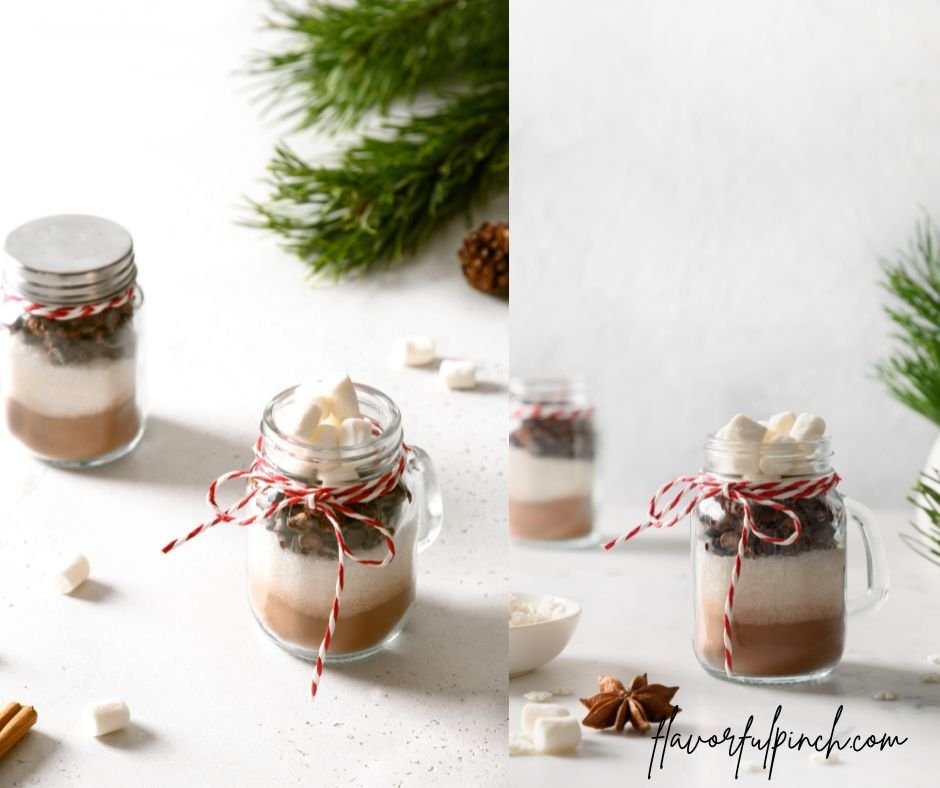 Homemade Hot Chocolate Mix in a Jar