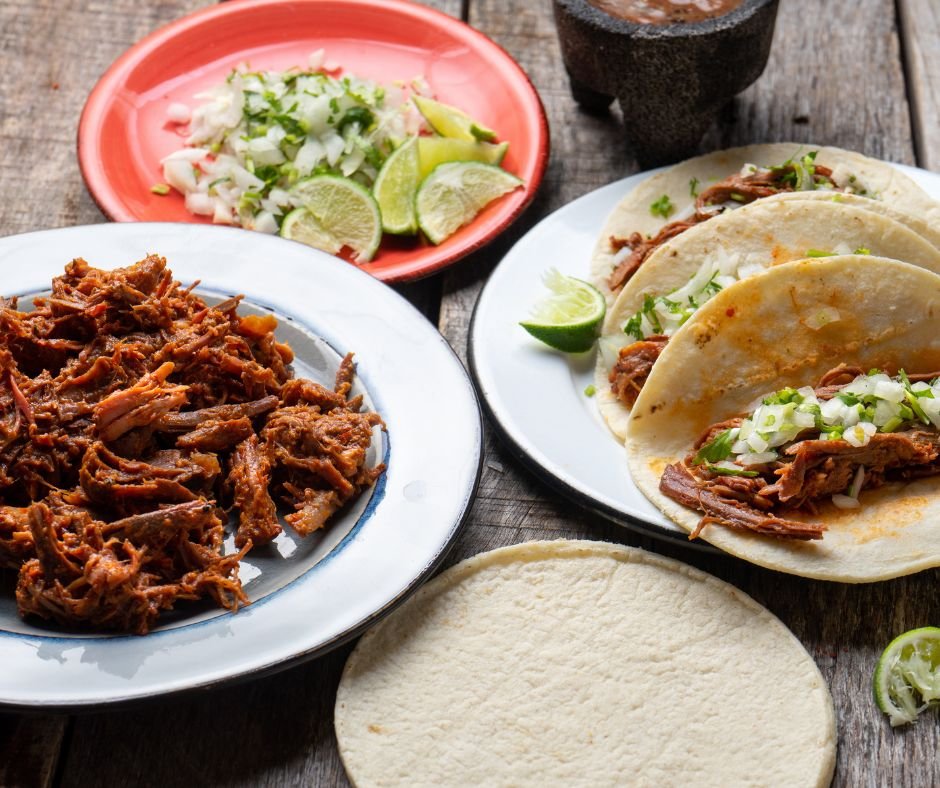 Mexican Beef Barbacoa Tacos