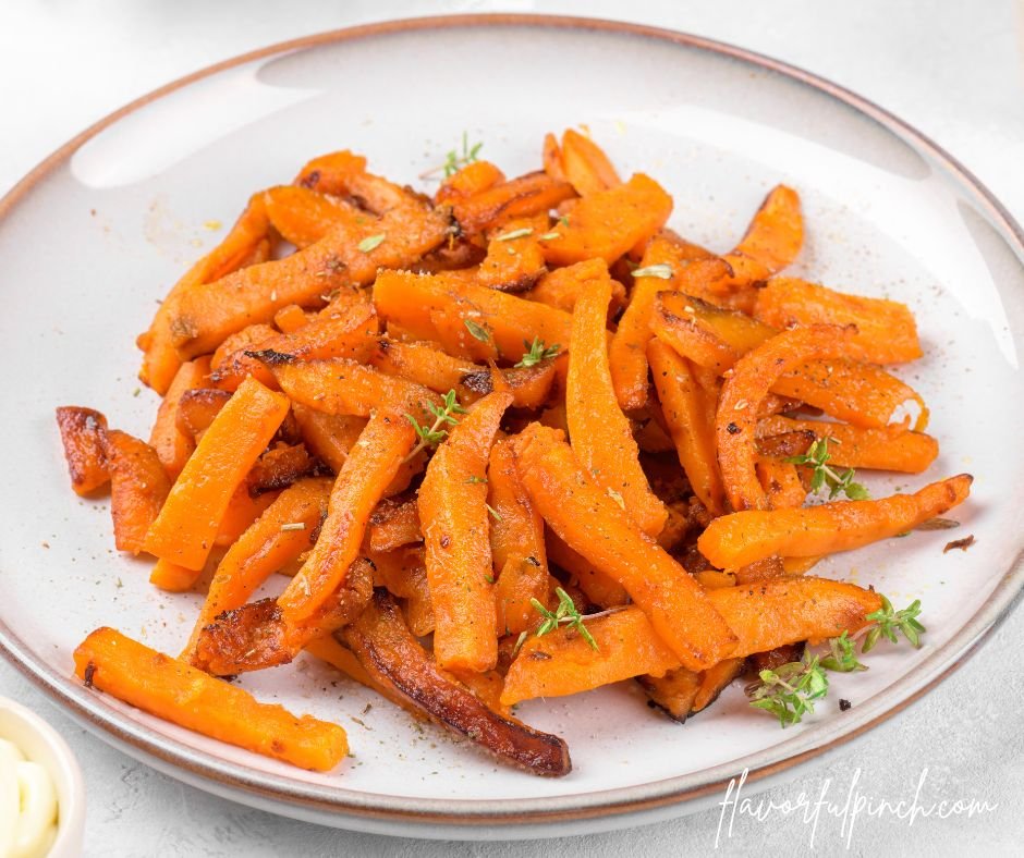 Roasted Sweet Potato Fries with Herbs, Salt u0026 Pepper