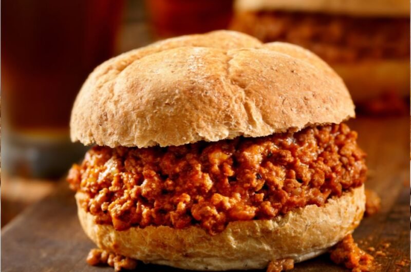 Sloppy Joe Recipe with Ketchup, Mustard, Brown Sugar and Worcestershire