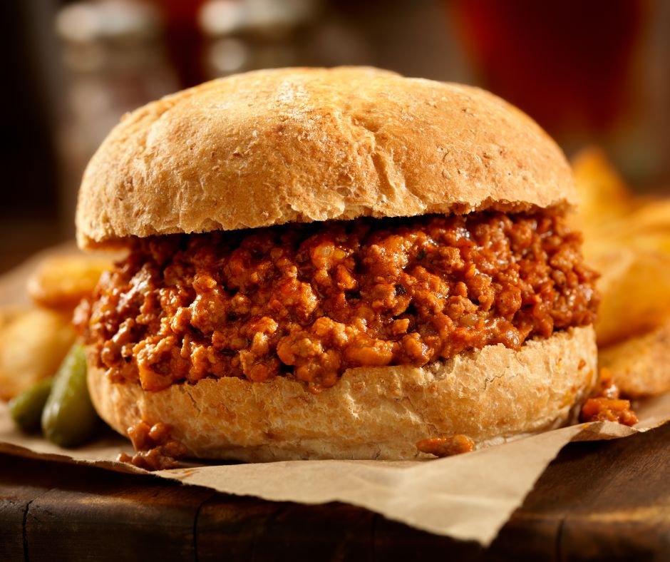 Sloppy Joe Recipe with Ketchup, Mustard, Brown Sugar and Worcestershire