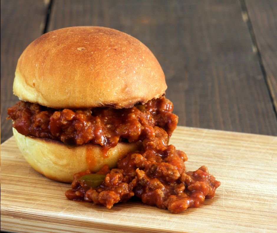 Sloppy Joe Recipe with Ketchup, Mustard, Brown Sugar and Worcestershire