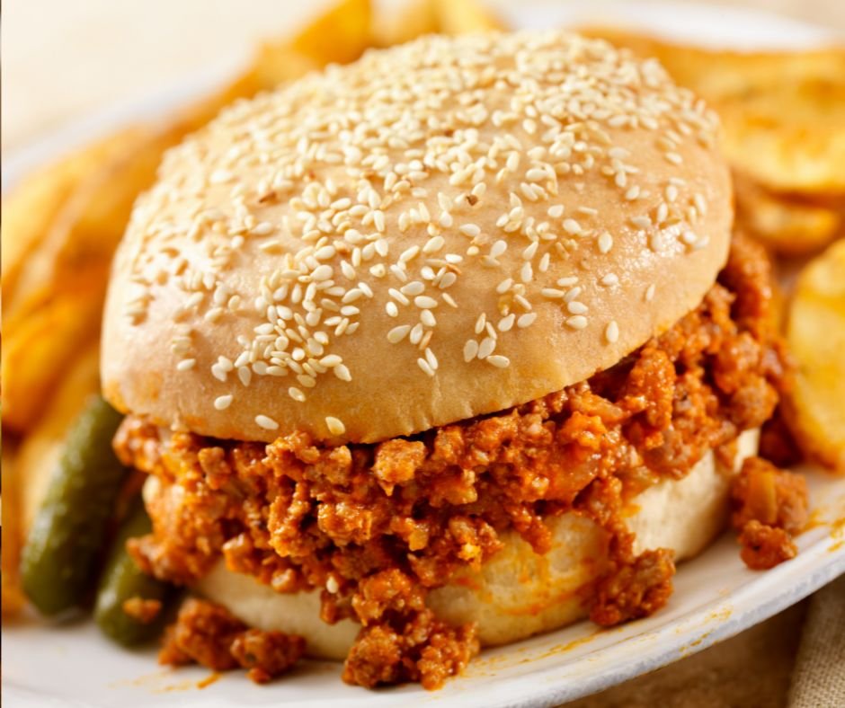 Sloppy Joe Recipe with Ketchup, Mustard, Brown Sugar and Worcestershire